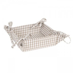 Cos de paine "Just Check" 35x35 cm, Clayre&Eef Cos de paine "Just Check" 35x35 cm, Clayre&Eef