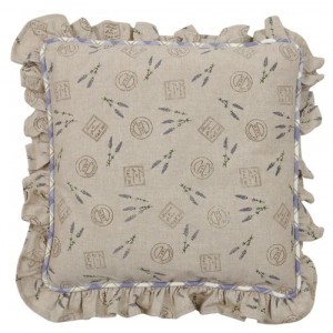 Fata de perna "Lavande de Provence" 40x40 cm, Clayre & Eef